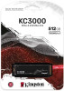  Kingston 512GB KC3000 M.2 NVMe SSD, M.2 2280, PCIe4, 3D TLC NAND, R/W 7000/3900 MB/s, 450K/900K IOPS, Aluminium Heatspreader 