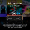  Kingston 512GB KC3000 M.2 NVMe SSD, M.2 2280, PCIe4, 3D TLC NAND, R/W 7000/3900 MB/s, 450K/900K IOPS, Aluminium Heatspreader 