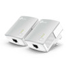 TP-LINK (TL-PA4010KIT V3) AV600 10/100 Powerline Adapter Kit, 1-Port physical TP-LINK New TL-PA4010 KIT MemoX