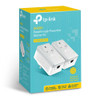 TP-LINK (TL-PA4010P KIT) AV600 10/100 Powerline Adapter Kit, 1-Port, AC Pass Through physical TP-LINK New TL-PA4010P KIT MemoX