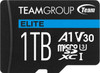 TEAM Team 1TB Elite A1 Micro SDXC Card with SD Adapter, UHS-I Class 3, U3, A1 App Performance, 100MB/s 
