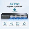 TP-LINK (TL-SG1024D) 24-Port Gigabit Unmanaged Desktop/Rackmount Switch, Steel Case physical TP-LINK New TL-SG1024D MemoX