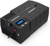 CyberPower BRICs 700VA Line Interactive UPS, 420W, LCD Display, 6x UK Plug, AVR Energy Saving, Wall Mountable physical CYBERPOWER New BR700ELCD-UK MemoX