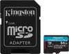 Kingston 64GB Canvas Go Plus Micro SD Card (SDXC) UHS-I U3 V30 A2 + Adapter - 170MB/s physical KIngston New SDCG3/64GB MemoX