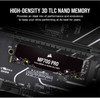 Corsair 1TB MP700 PRO Gen5 M.2 NVMe SSD, M.2 2280, PCIe 5.0, R/W 11.7K/9.6K MB/s, 1.4M/1.5M IOPS physical CORSAIR New CSSD-F1000GBMP700PNH MemoX
