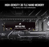 Corsair 1TB MP700 PRO Gen5 M.2 NVMe SSD, M.2 2280, PCIe 5.0, R/W 11.7K/9.6K MB/s, 1.4M/1.5M IOPS physical CORSAIR New CSSD-F1000GBMP700PNH MemoX