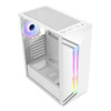 Vida Apollo White ARGB Gaming Case w/ Glass Window, ATX, Rear ARGB Fan, Front LED Strips physical VIDA New APOLLO-WHT MemoX