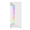 Vida Apollo White ARGB Gaming Case w/ Glass Window, ATX, Rear ARGB Fan, Front LED Strips physical VIDA New APOLLO-WHT MemoX