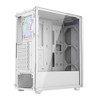 Vida Apollo White ARGB Gaming Case w/ Glass Window, ATX, Rear ARGB Fan, Front LED Strips physical VIDA New APOLLO-WHT MemoX