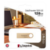 Kingston 128GB DataTraveler SE9 G3 Memory Pen, USB 3.2 Gen1 Type-A, Metal Gold Casing physical Kingston New DTSE9G3/128GB MemoX