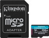 Kingston 256GB Canvas Go! Plus Gen4 MicroSDXC Card with SD Adapter, UHS-I Class 10, U3, A2 App Performance, 200MB/s Kingston 256GB Canvas Go! Plus Gen4 MicroSDXC Card with SD Adapter, UHS-I Class 10, U3, A2 App Performance, 200MB/s