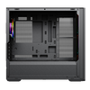 Vida Notus Black ARGB Gaming Case w/ Glass Side, Micro ATX, Mesh Front, 4x ARGB Fans, 6-Port PWM ARGB Hub, USB-C, Asus BTF Compatible physical VIDA New NOTUS-BLK MemoX