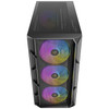 Antec AX1000 ARGB Mid-Tower Gaming PC Case, Full Mesh Front, Tempered Glass, Steel/Plastic,  4 x 140mm ARGB Fans, E-ATX, ATX/Micro-ATX/ITX Compatible