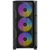 Antec AX1000 ARGB Mid-Tower Gaming PC Case, Full Mesh Front, Tempered Glass, Steel/Plastic,  4 x 140mm ARGB Fans, E-ATX, ATX/Micro-ATX/ITX Compatible
