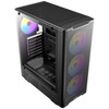 Antec VX310 ARGB Mid-Tower Gaming PC Case - Pre-Installed 4 x 120mm ARGB Fans, Tempered Glass Side Panel, High-Airflow Mesh Front - ATX/Micro-ATX/ITX physical ANTEC New 0-761345-10232-2 MemoX