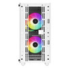 DeepCool CC360 WH ARGB Micro-ATX Case – 3 ARGB Fans, Tempered Glass & 360mm Radiator Support