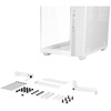 be-quiet! Light Base 600 LX, White, Midi-Tower ATX Case, Massive ARGB LED Strip, Full Windowed Design, 4x Light Wings LX 120mm PWM fans included