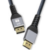 Prevo DisplayPort 1.4 Cable 2m  8K 60Hz, 4K 144Hz, Braided DP Cable