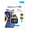 Team Elite A1 256GB Micro SDXC UHS-1 Flash Card with Adapter (for Android & 4K) physical TEAM New TEAUSDX256GIV30A103 MemoX