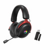 Marvo Scorpion HG9076W Tactic X Pro Wireless Bluetooth / USB-C RGB Gaming Headset (Black) physical MARVO New HG9076W MemoX