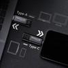 TEAMGROUP X1 MAX 512GB USB 3.2 Gen 2 Flash Drive 1000MB/s USB-C/A