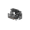 DeepCool CH260 Micro-ATX Mini Tower PC Gaming Case, Wood, Tempered Glass Side Panel USB Type-C High Airflow Supports ATX PSU & RTX GPUs Black physical DEEPCOOL New R-CH260-BKNWM0-G-1 MemoX