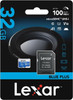 Lexar Blue Plus 32GB microSDHC Card – UHS-I, 100MB/s, Class 10