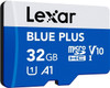 Lexar Blue Plus 32GB microSDHC Card – UHS-I, 100MB/s, Class 10