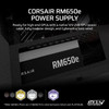 Corsair RM650e 650W Fully Modular PSU – ATX 3.1, PCIe 5.1, Gold Efficiency