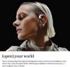 Nothing Ear (open) Wireless Open-Ear Earbuds – 30h Battery, Bluetooth 5.3, White