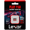 Lexar PLAY PRO 512GB microSD Express Card – 900MB/s, U3, Switch 2 Ready
