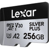 Lexar SILVER PLUS 256GB microSDXC Card – 205MB/s, U3, V30, A2