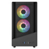 VIDA Spire M mATX Gaming Case – Mesh Front, 3 ARGB Fans & Tempered Glass physical VIDA New SPIREM-BLK MemoX