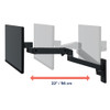 Ergotron LX Pro Wall Monitor Arm 45-683-292 – Up to 34in, 10kg, VESA 100x100