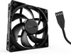 Be Quiet! (BL099) Silent Wings Pro 4 14cm PWM Case Fan, Black, Up to 2400 RPM, 3x Speed Switch, Fluid Dynamic Bearing