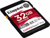 Kingston 32GB Canvas React Plus SDXC Card, UHS-II Class 10, U3, For 8K/3D/VR Videos/Photos, R/W 300/260MB/s physical Kingston New SDR2/32GB MemoX