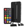 Vida Arcade Black ARGB Gaming Case w/ Glass Side & Glass/Mesh Front, Micro ATX, ARGB Strips, 3x ARGB Fans, 6-Port PWM ARGB Fan Hub & Remote Control physical VIDA New ARCADE-BLK MemoX