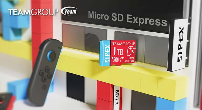 The New Memory Card for Nintendo Switch 2: Team Group APEX SD Express (256GB & 512GB)