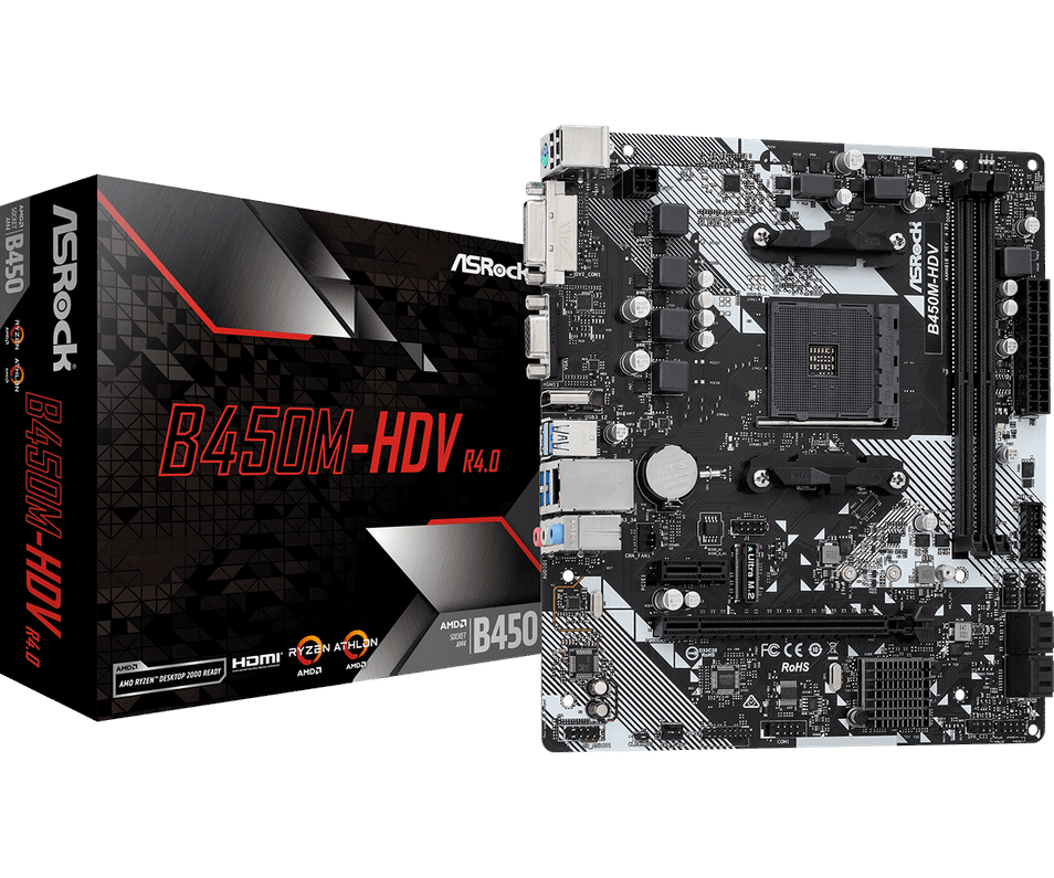 The Tiny Board with Big Ambitions: Why the ASRock B450M-HDV R4.0 Still Wins in 2025