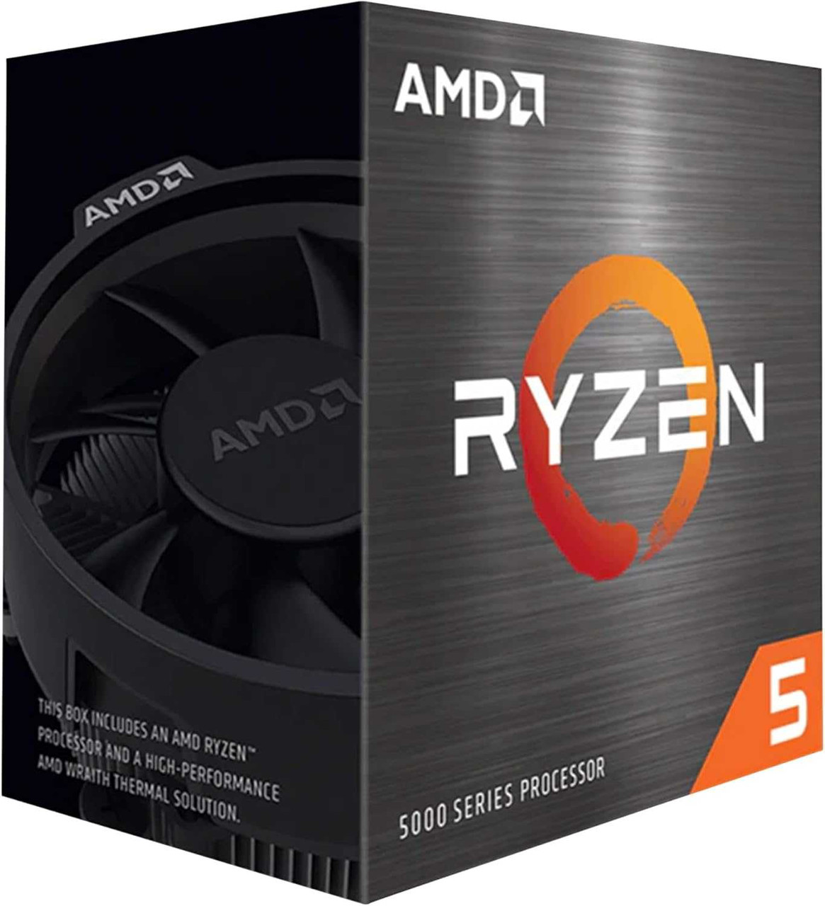 AMD Ryzen 5 5600 CPU with Wraith Stealth Cooler, AM4