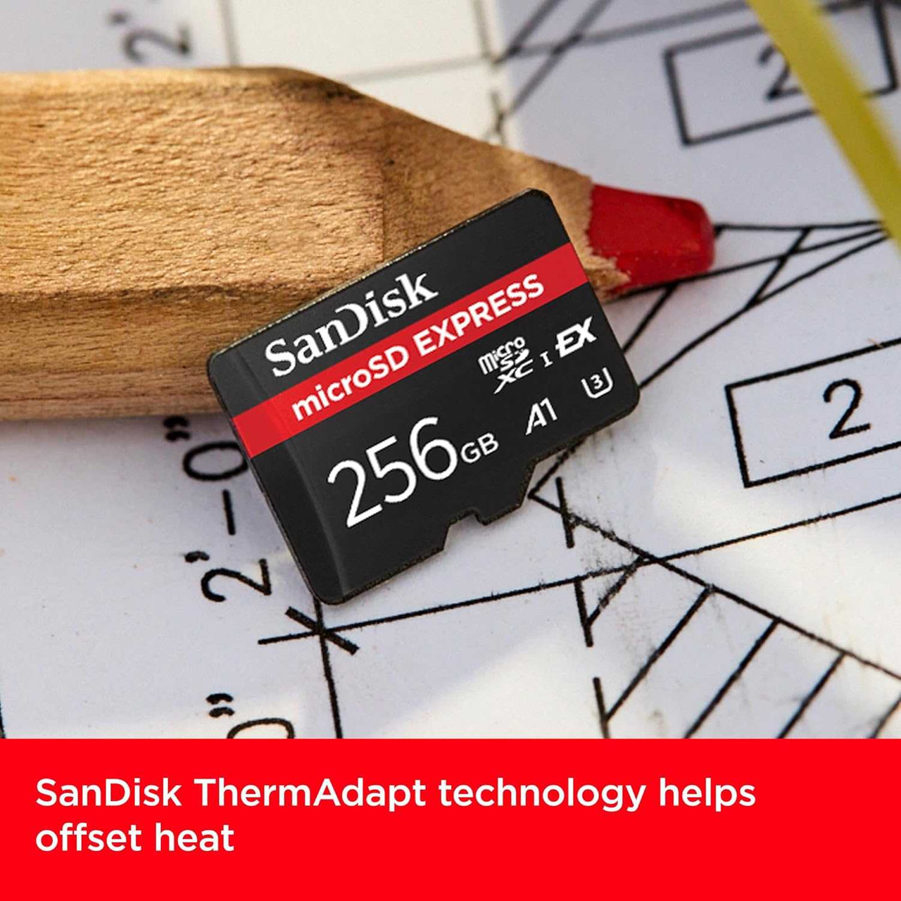SanDisk 256GB microSD Express Card - For Nintendo Switch 2