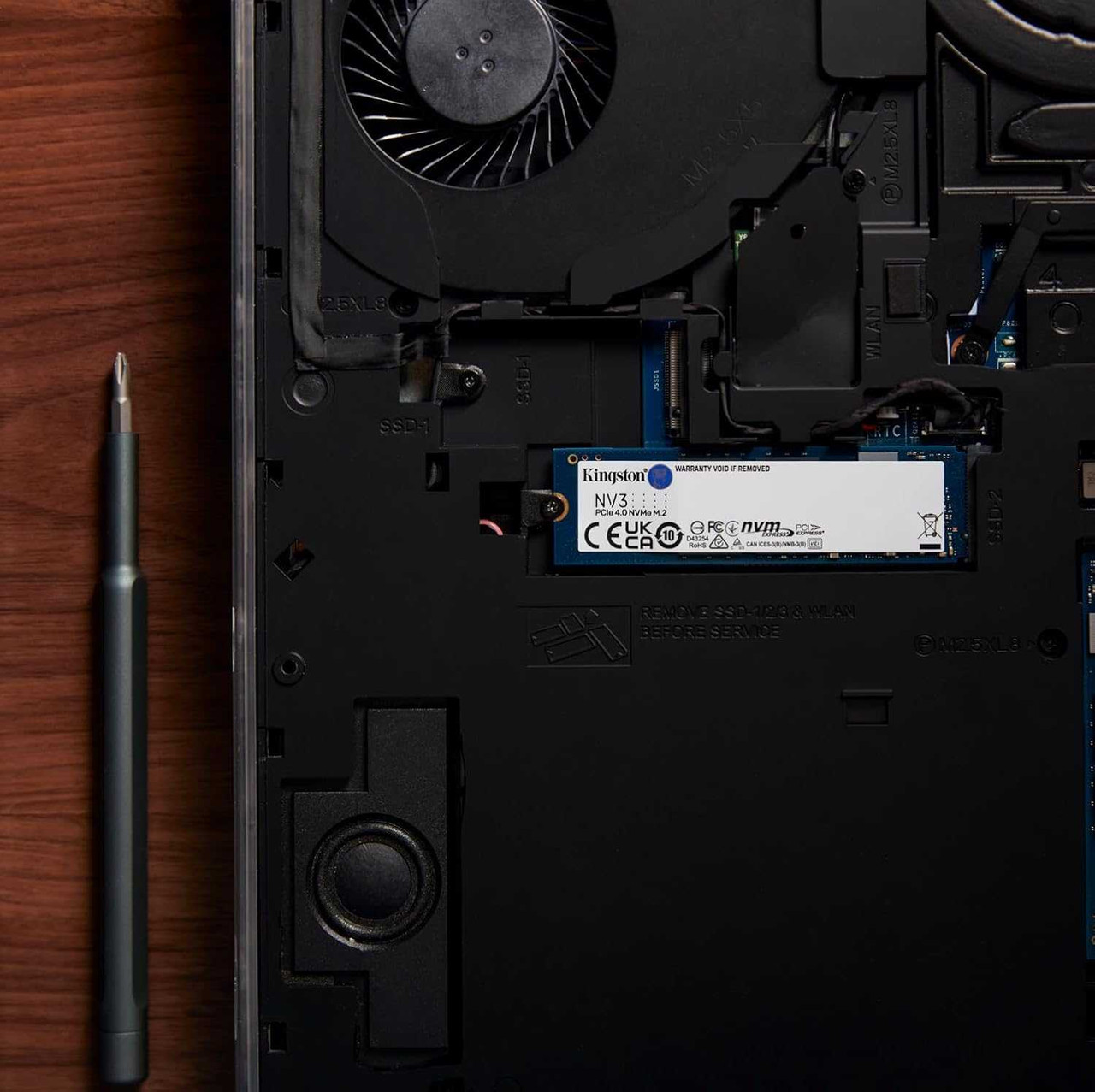 Kingston 1TB NV3 M.2 NVMe Gen4 SSD, M.2 2280, PCIe4