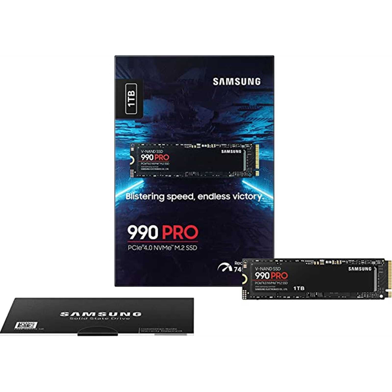 Samsung 990 PRO 1TB NVMe SSD, PCIe Gen4, M.2