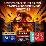 The Best Micro SD Express Cards for Nintendo Switch 2: Speed Now, Future-Proofed For Tomorrow