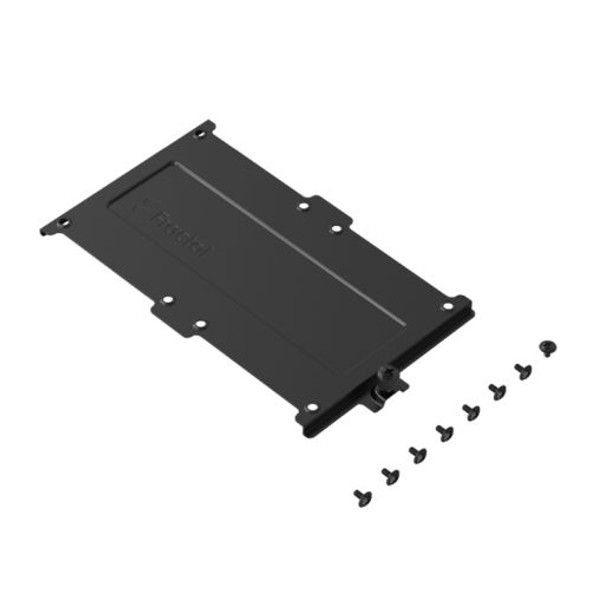 Fractal Design SSD Bracket Kit - Type-D, Black, Mount 2 Additional 2.5" Drives - For Fractal Pop cases and other Fractal cases with Type-D SSD mounts