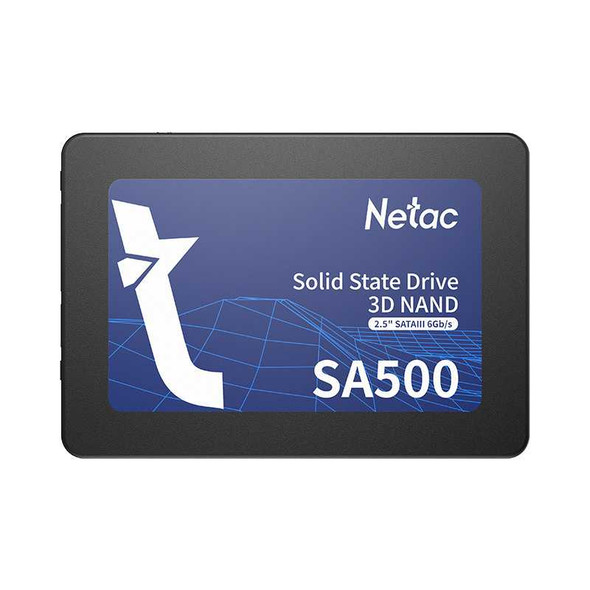 Netac 1TB SA500 SSD, 2.5", SATA3, 3D NAND, R/W 530/475 MB/s, 7mm physical Netac New NT01SA500-1T0-S3X MemoX