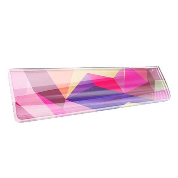 XTRFY WR5 Compact Resin Keyboard Wrist Rest, Litus Pink, Designed for Compact 65% Keyboards, 325 x 80 x 19 mm