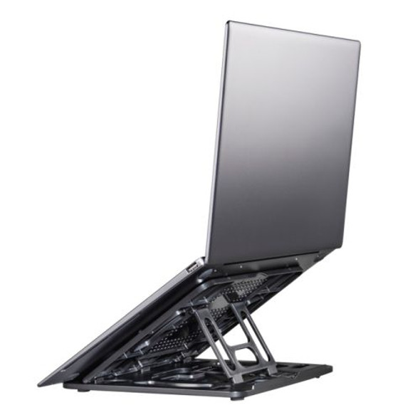 Hama Rotation 360° Swivel Laptop Stand, Adjustable Incline, Laptops up to 15.6"