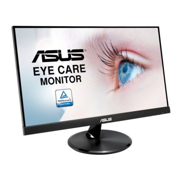 Asus 21.5" Frameless Eye Care Monitor (VP229HE), IPS, 1920 x 1080, 75Hz, VGA, HDMI, Low Blue Light, Flicker Free, VESA