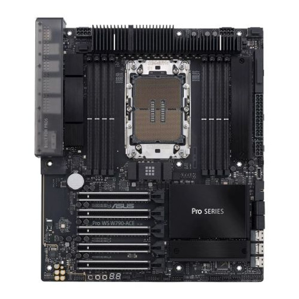 Asus PRO WS W790-ACE, Workstation, Intel W790, LGA4677, CEB, 8 DDR5, 10G & 2.5G LAN, IPMI Remote Management, SlimSAS, PCIe5, 2x M.2